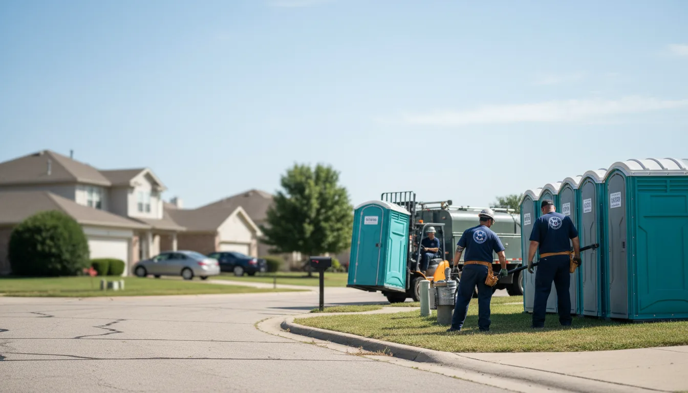 Porta Potty Rental in Romeo, MI near me